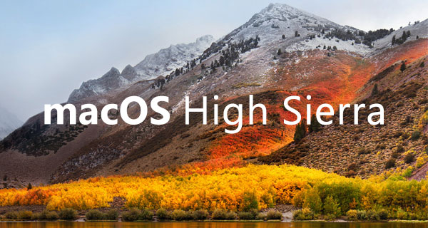 what is the current update for mac high sierra